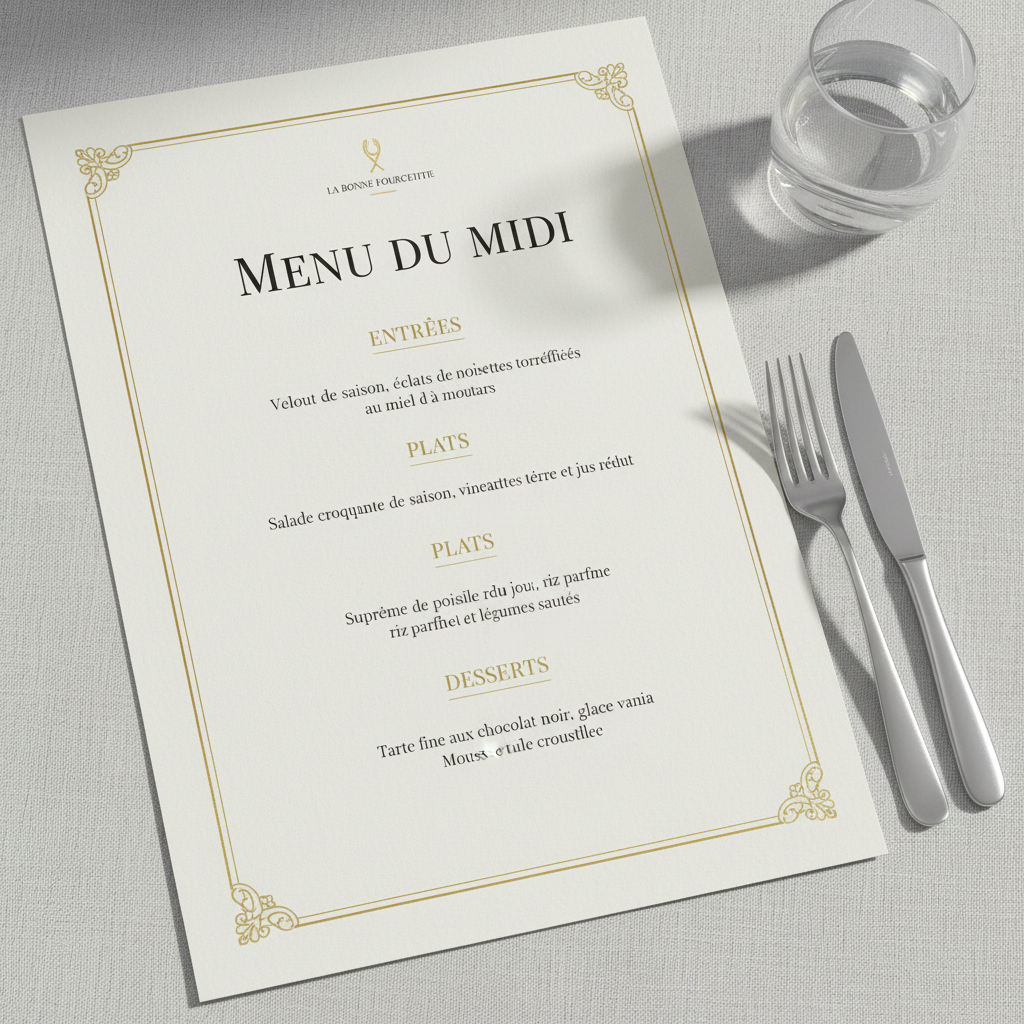 menu midi